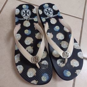 Tory Burch Women's Size 9.5 Flip Flop Sandals